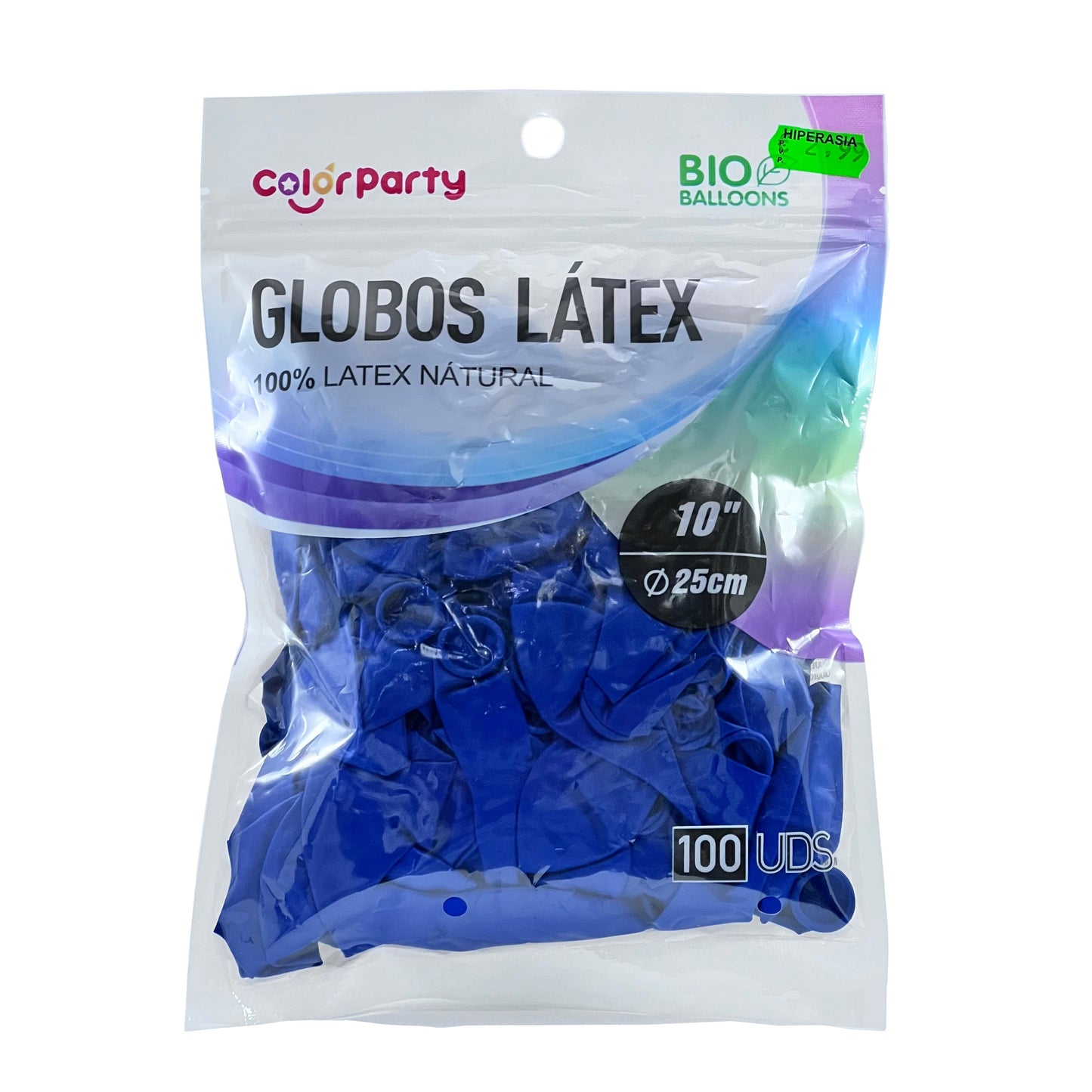 100 Globos de 25 cm