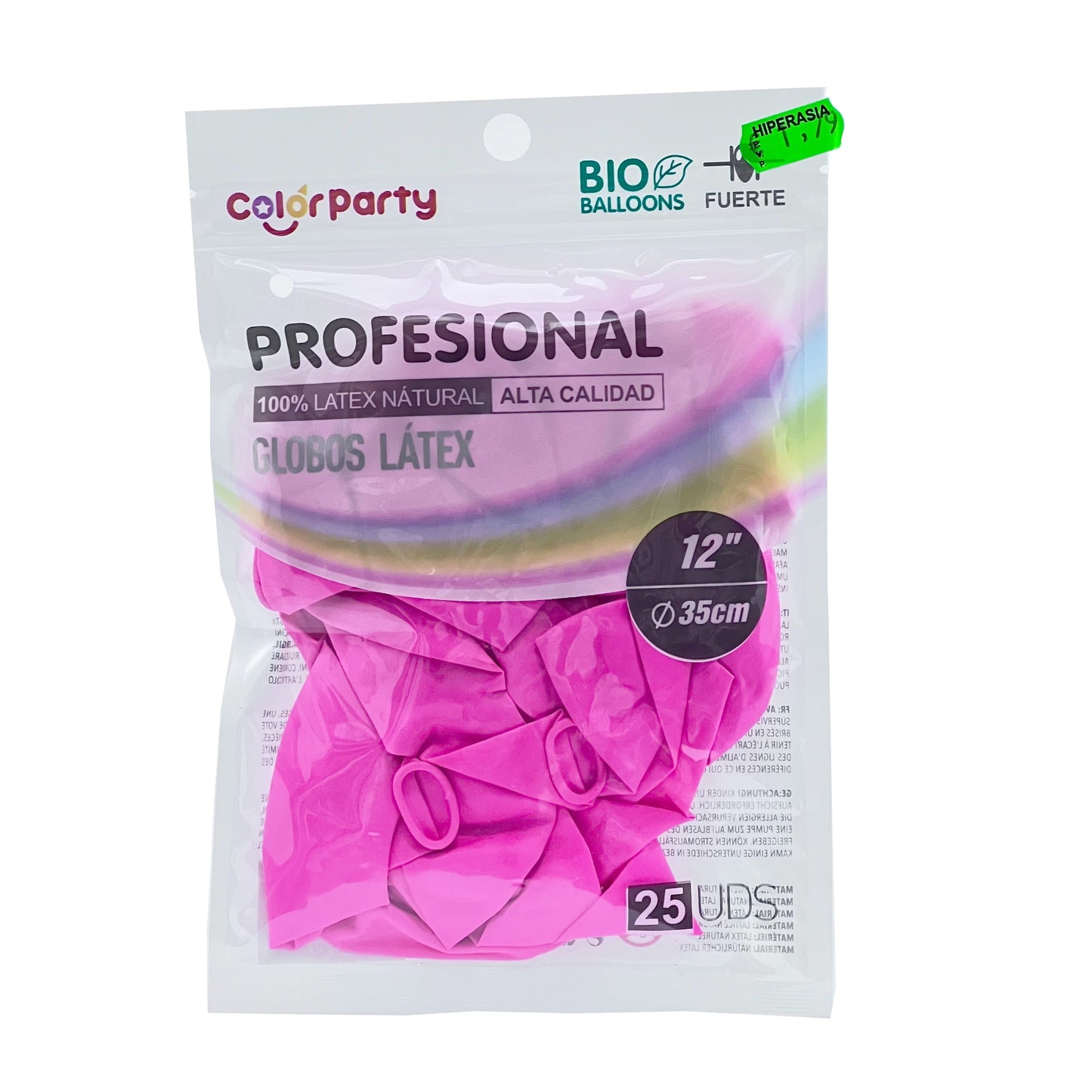 25 Globos de 35 cm