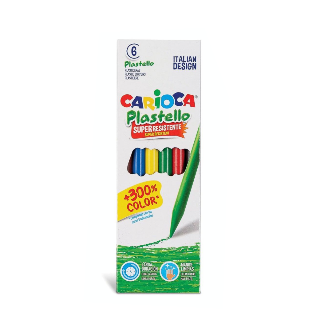6 Lapices de Cera