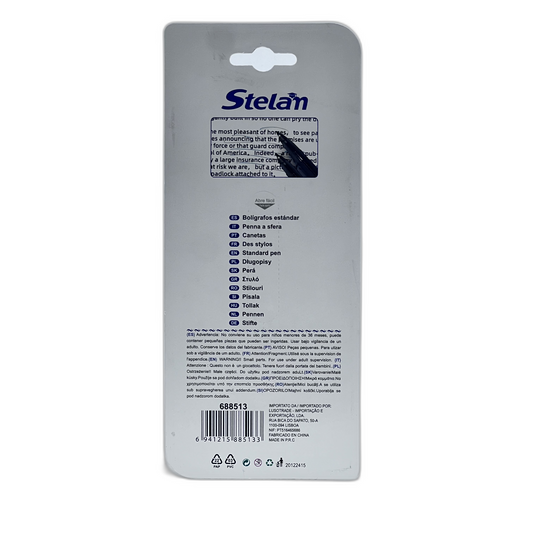 Paquete de 5 + 2 bolígrafos azules