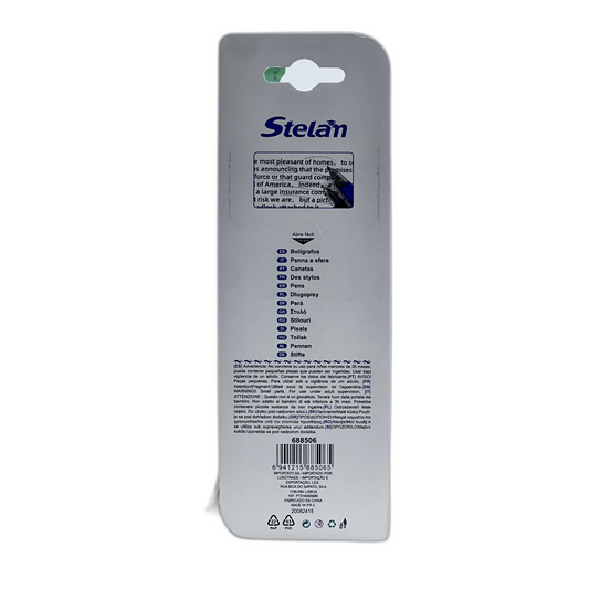 Pack ahorro de 4 bolígrafos azules