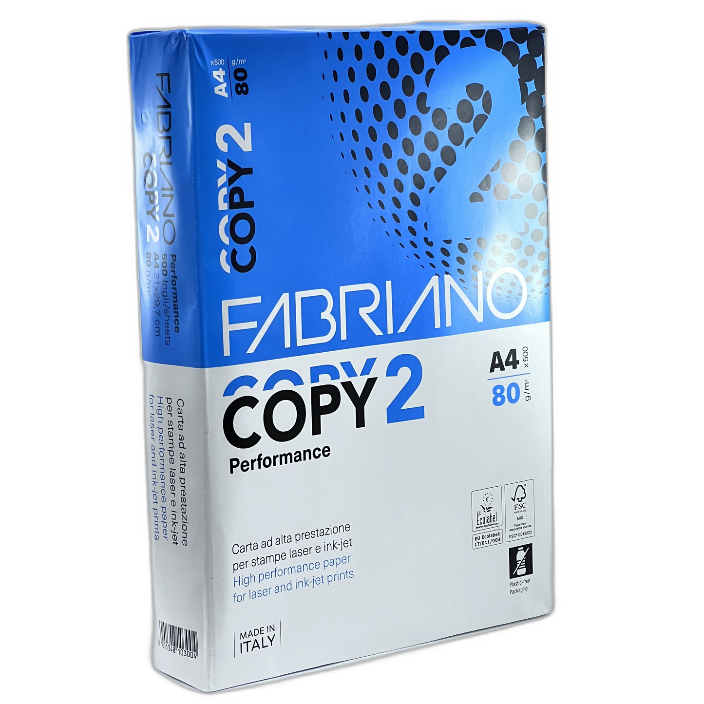 Paquete de 500 hojas en blanco