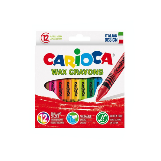 Lapices de Cera 12 Colores