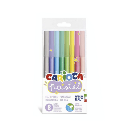 6 Rotuladores Pastel