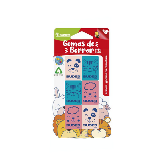 6 Gomas de Borrar