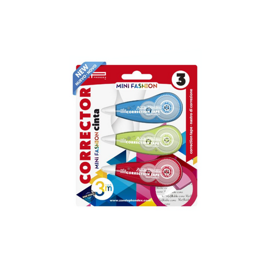Pack de 3 Cintas Correctoras 3M