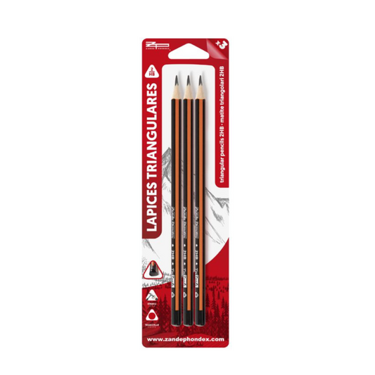 3 Lapices de Maders 2HB