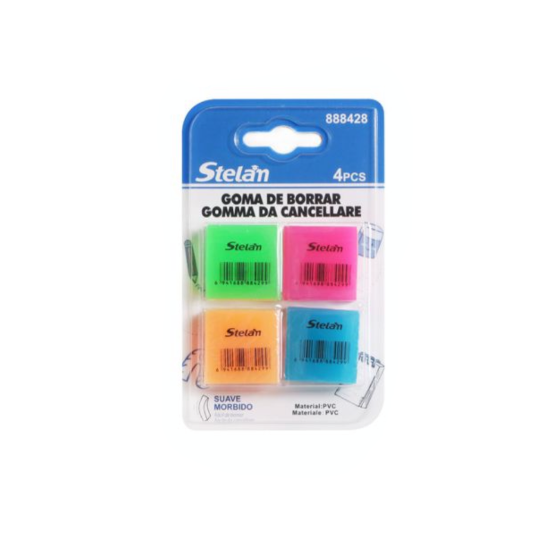 4 Gomas de Borrar