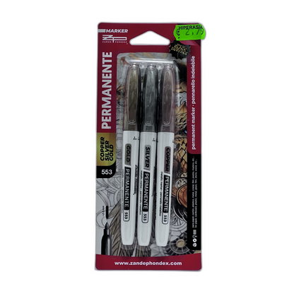 3 Permanentes: Oro, Plata, Bronce