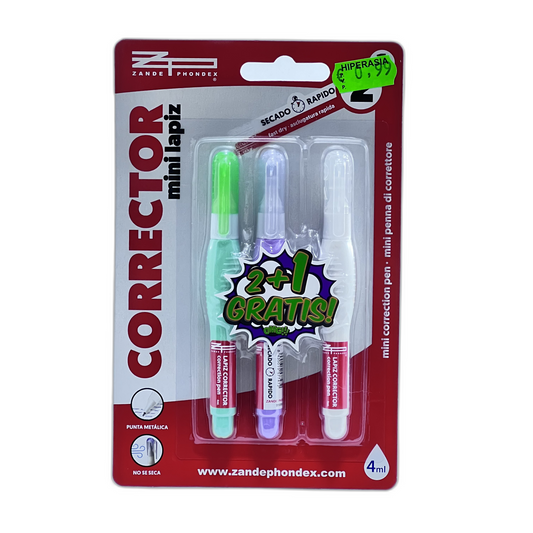Corrector mini 2+1