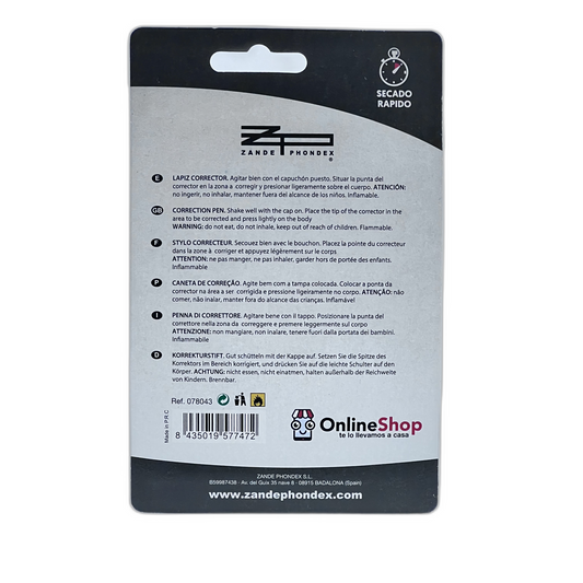 Corrector mini 2+1